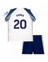 Tottenham Hotspur Mohammed Kudus #20 Kotipaita Lasten 2025-26 Lyhythihainen (+ shortsit)